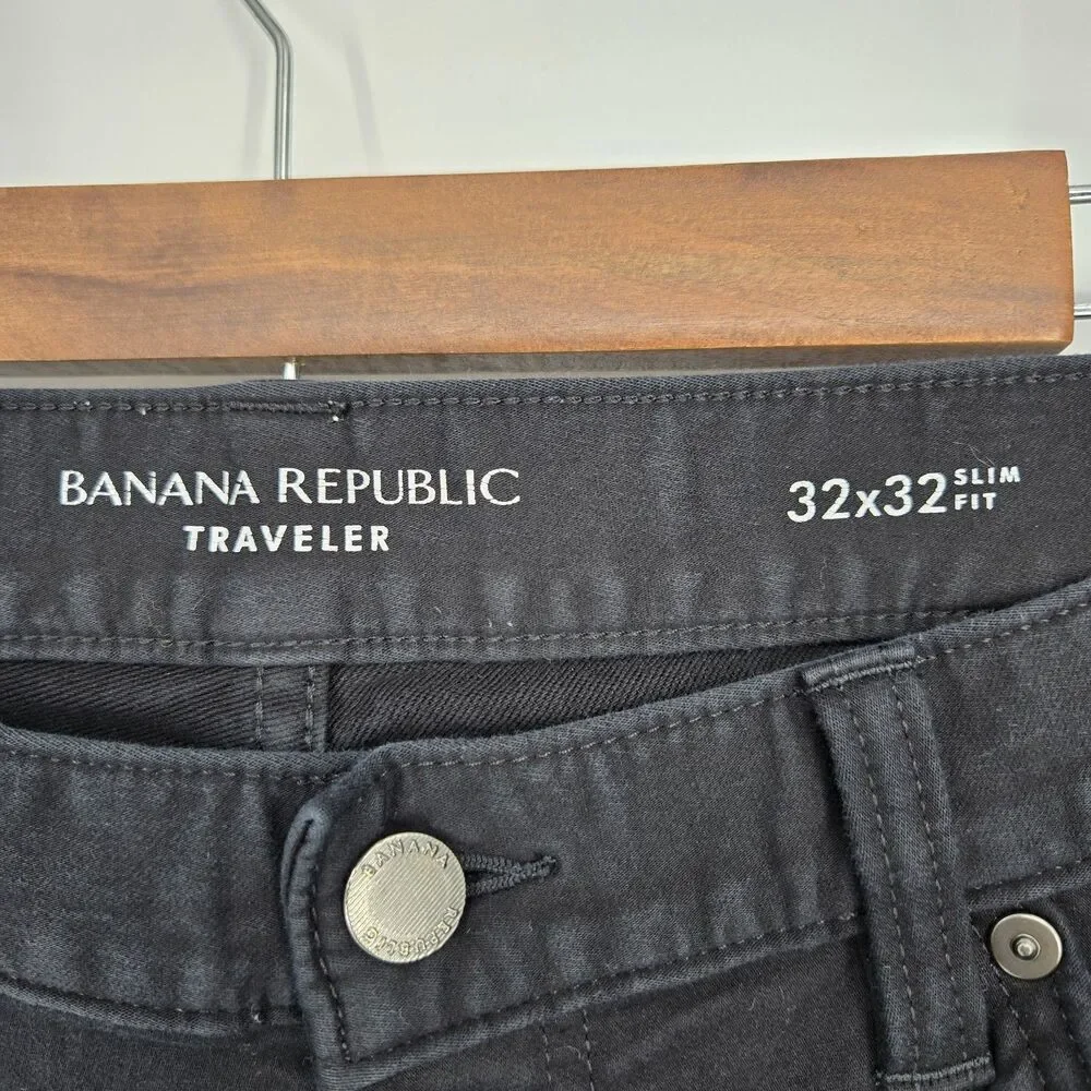 Banana Republic Pants 32/32 Traveler Mens 5 Pocket